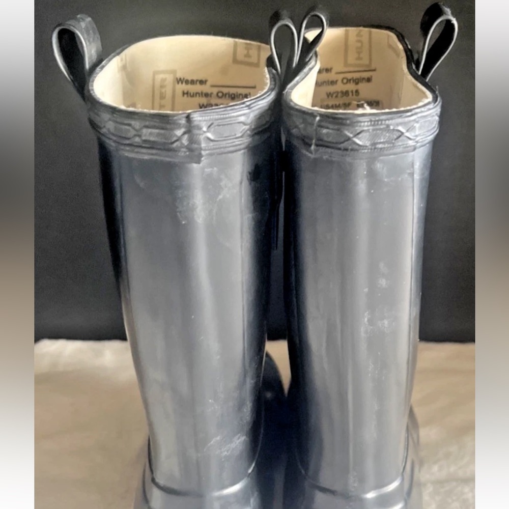 Hunter Classic Black Rain Boots - Picture 5 of 11